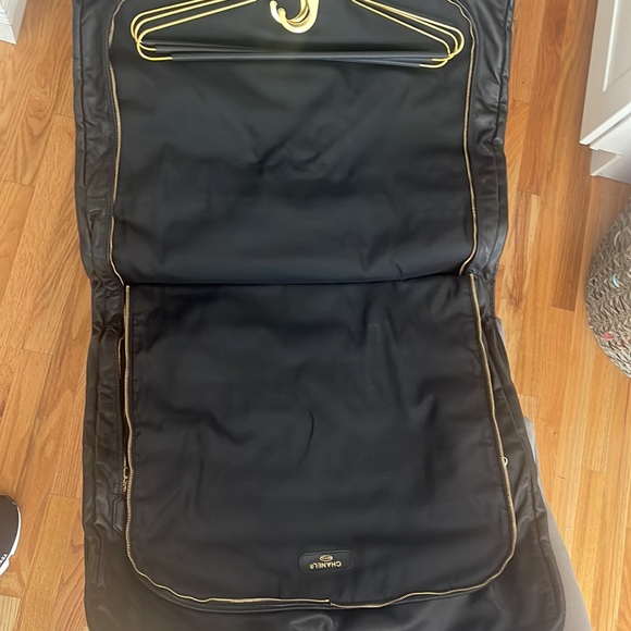 $10K CHANEL LEATHER TRAVEL GARMENT - RARE COLLECTOR VINTAGE - Picture 5 of 16
